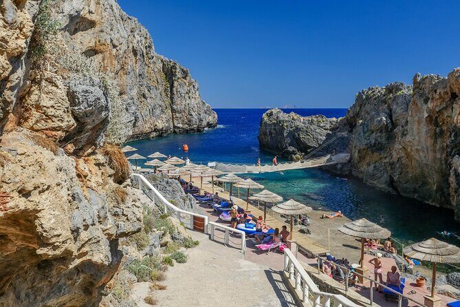 From Rethymno Private Tour to Spili Kourtaliotiko Kalypso Beach - A one-day Crete sampler from Chania to Spili and Plakias