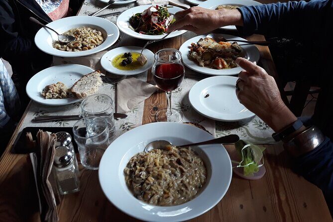 Wine & Olive Oil Tour with lunch at the White Mountains - Omalos Plateau and the Samaria National Park entrance photo moment
